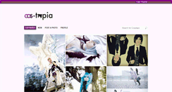 Desktop Screenshot of cos-topia.com
